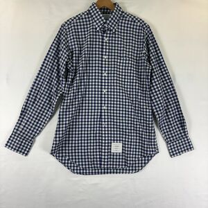 Thom Browne Men's Gingham Shirt